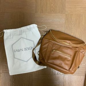 Pristine Fawn Design Diaper bag/backpack